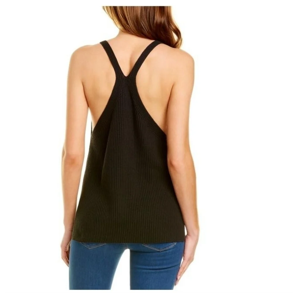 helmut Lang Ribbed Razor Back Tank - Picture 4 of 9